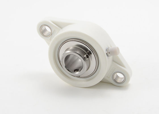 Flange Plastic Pillow Block Housings With Stainless Steel Insert Bearing 2 Bolt SSBLFPL 201