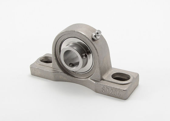 2 Holes Flange Mounted Pillow Block Bearings Stainless Steel Heavy Duty Non Expansion SUCPX05 SUCPX06