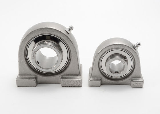 Tapped Base Stainless Steel Pillow Block Bearings Mounted 440c 420 SSUCPA2