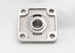 SUCF210 Pillow Block Ball Bearing Units Stainless Steel 4 Hole With Socket Set Screws