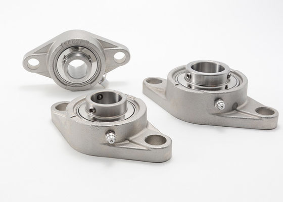 Flange Mount 2 Bolt Pillow Block Bearing Eccentric Locking Collar 440c With Wide Inner Ring SHCFLU204