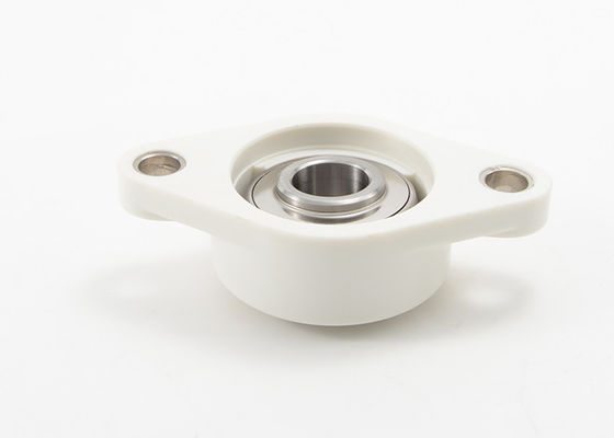 Flange Plastic Pillow Block Housings With Stainless Steel Insert Bearing 2 Bolt SSBLFPL 201